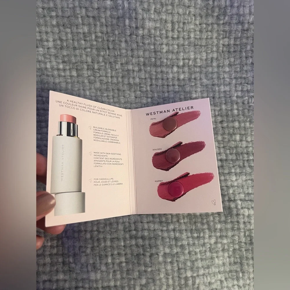 Set of 2: Westman Atelier: Baby Cheeks Blush Stick Sample Set